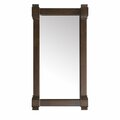 James Martin Vanities Brittany 22in Mirror, Burnished Mahogany 650-M22-BNM